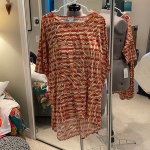 LuLaRoe Irma tunic NWT DONATED